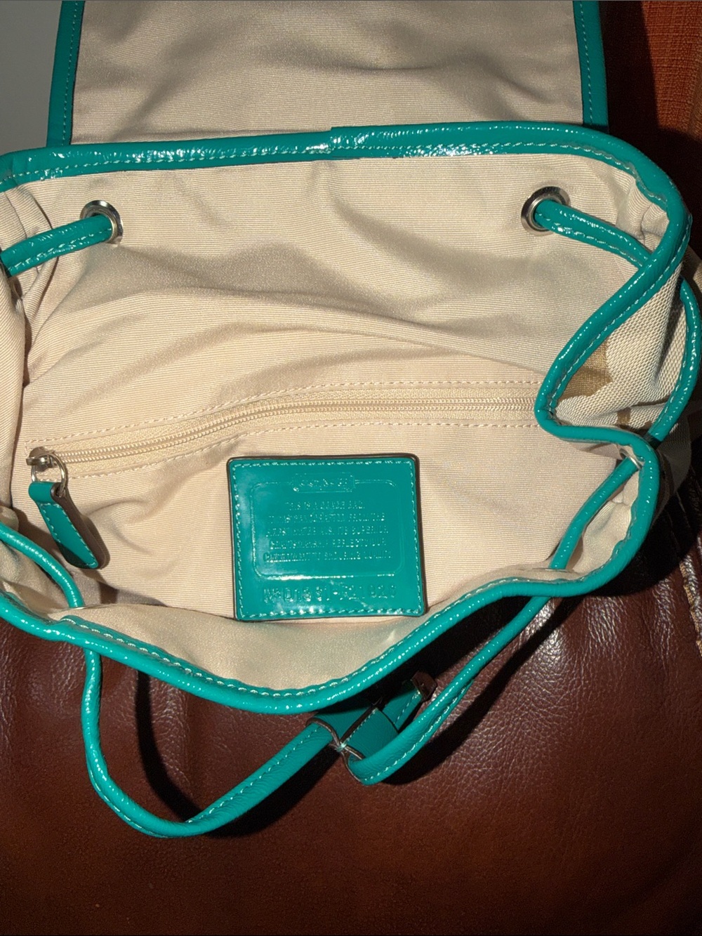 ‼️Coach Signature Backpack - Picture 14 of 15